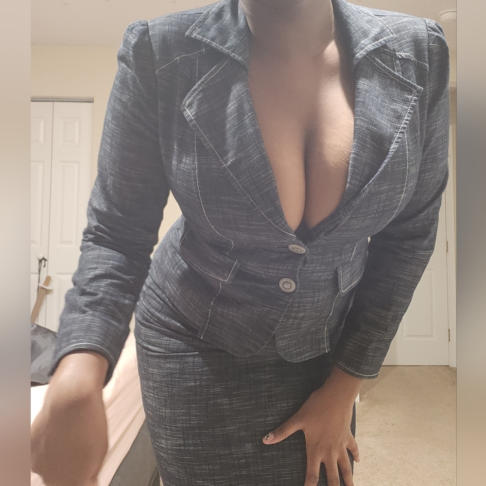 Kay Unger Suit Jacket and Pencil Skirt